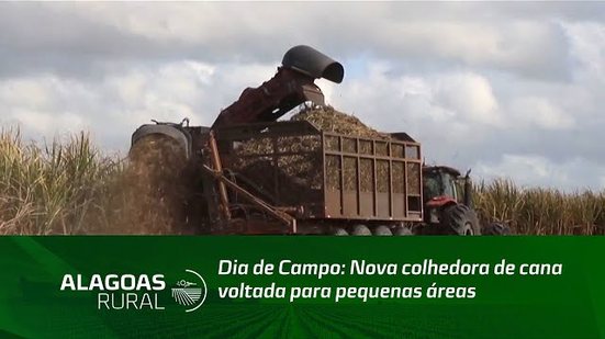 Dia de Campo: Nova colhedora de cana voltada para pequenas áreas