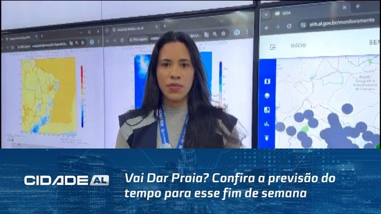 Vai Dar Praia? Confira a previsão do tempo para esse fim de semana