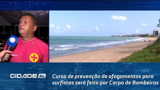 Curso de prevenção de afogamentos para surfistas será feito por Corpo de Bombeiros