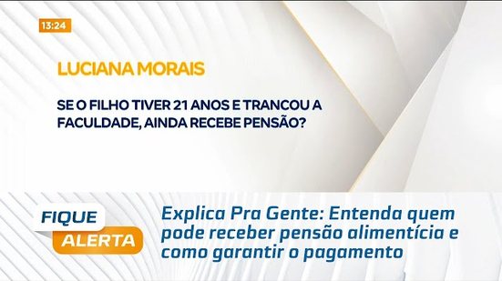 Explica Pra Gente: Entenda quem pode receber pensão alimentícia e como garantir o pagamento