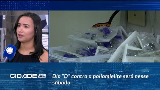 Dia "D" contra a poliomielite será nesse sábado; crianças menores de cinco anos são o alvo