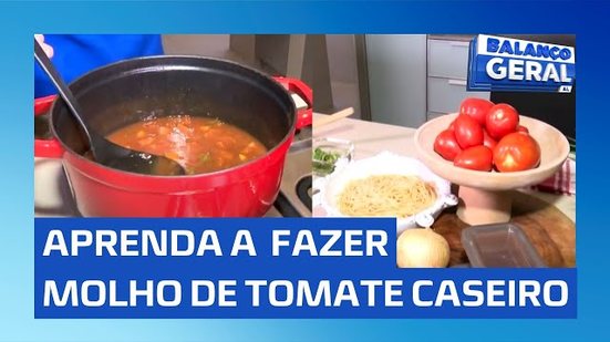 Pausa do Café: Aprenda a fazer molho de tomate caseiro