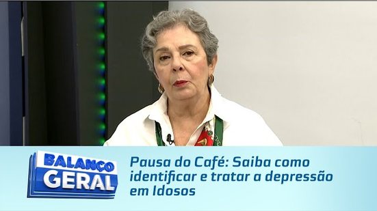 Pausa do Café: Saiba como identificar e tratar a depressão em Idosos