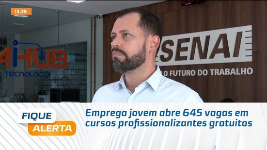 Emprega jovem abre 645 vagas em cursos profissionalizantes gratuitos