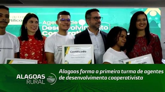 Alagoas forma a primeira turma de agentes de desenvolvimento cooperativista