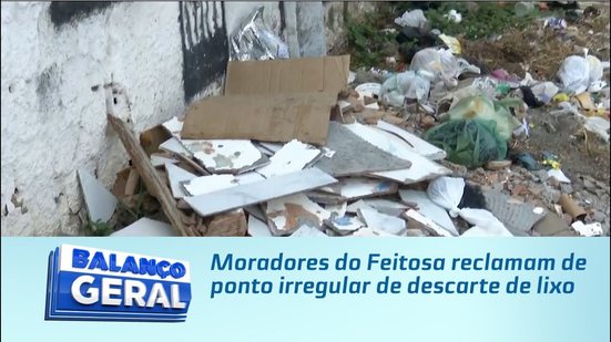 Moradores do Feitosa reclamam de ponto irregular de descarte de lixo