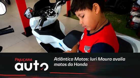 Atlântica Motos: Iuri Moura avalia motos da Honda