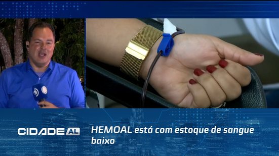 Doações Urgentes: HEMOAL está com estoque de sangue baixo