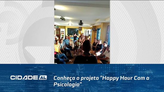 Conheça o projeto "Happy Hour Com a Psicologia" desenvolvido por estudantes do CESMAC