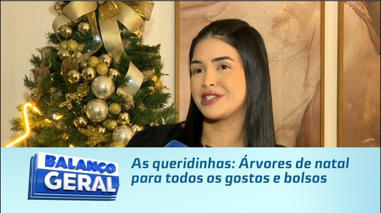 As queridinhas: Árvores de natal para todos os gostos e bolsos