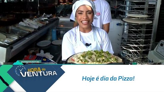 Hoje é dia da Pizza! Maísa Carla coloca a mão na massa para criar uma pizza diferente