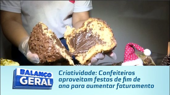 Criatividade: Confeiteiros  aproveitam festas de fim de ano para aumentar faturamento