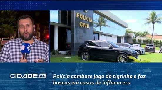 Polícia combate jogo do tigrinho e faz buscas em casas de influencers