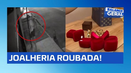 Flagrante: Joalheria é arrombada na Jatiúca