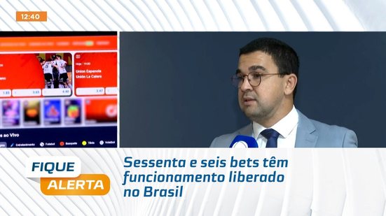 Sessenta e seis bets têm funcionamento liberado no Brasil