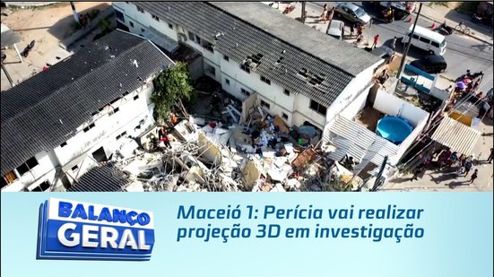 Maceió 1: Perícia vai realizar projeção 3D em investigação