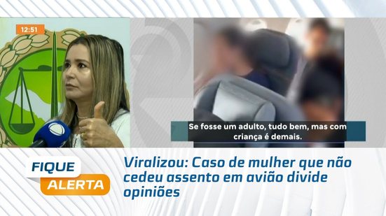 Viralizou: Caso de mulher que não cedeu assento em avião divide opiniões