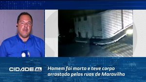 Homem foi morto e teve corpo arrastado pelas ruas de Maravilha