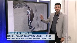 Homem rouba dois veículos em menos de uma hora no Tabuleiro do Martins