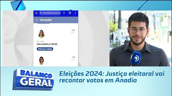 Eleições 2024: Justiça eleitoral vai recontar votos em Anadia