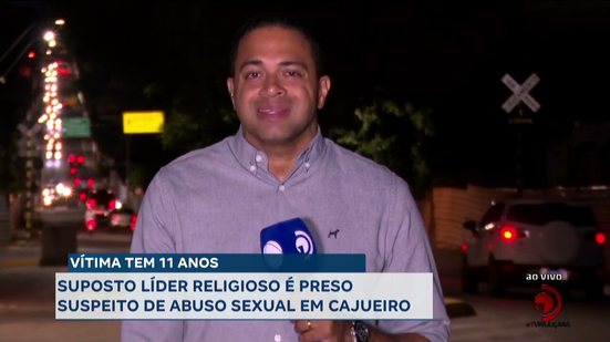 Vítima Tem 11 Anos: Suposto líder religioso é preso suspeito de abuso sexual em Cajueiro