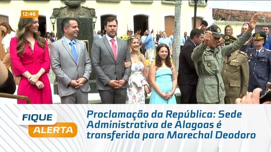 Proclamação da República: Sede Administrativa de Alagoas é transferida para Marechal Deodoro