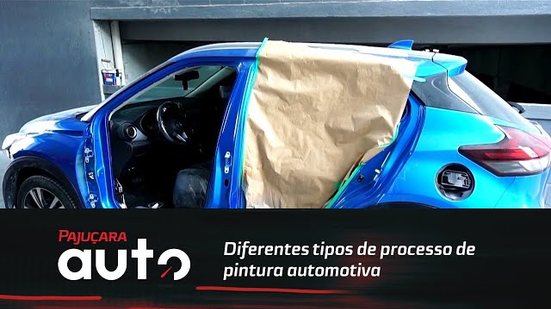 Diferentes tipos de processo de pintura automotiva