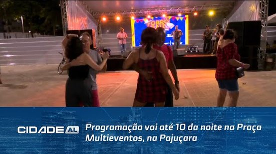 Forró Raiz: Programação vai até 10 da noite na Praça Multieventos, na Pajuçara