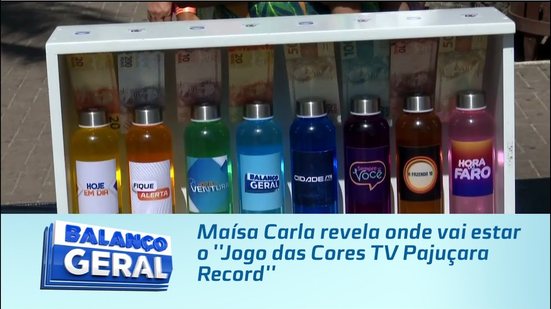 Maísa Carla revela onde vai estar o ''Jogo das Cores TV Pajuçara Record''