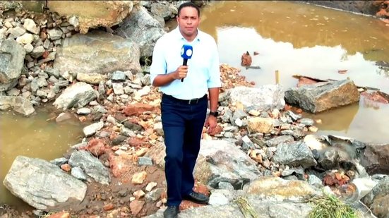 Destruição: Chuva forte atinge Arapiraca desde sexta-feira e abre cratera