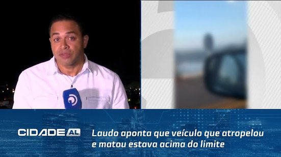 Laudo aponta que veículo que atropelou e matou estava acima do limite de velocidade