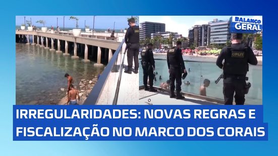 Irregularidades encontradas: Polícia fiscaliza Marco dos Corais após novas regras de utilização