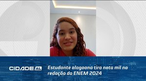 Destaque Nacional: Estudante alagoana tira nota mil na redação do ENEM 2024