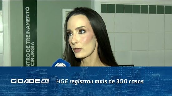 HGE registrou mais de 300 casos; boa parte deles tem crianças como vítimas