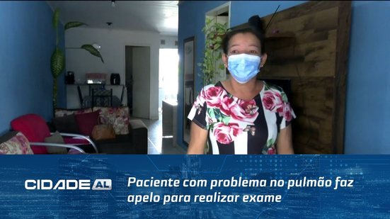 Ajude a Lúcia: Paciente com problema no pulmão faz apelo para realizar exame