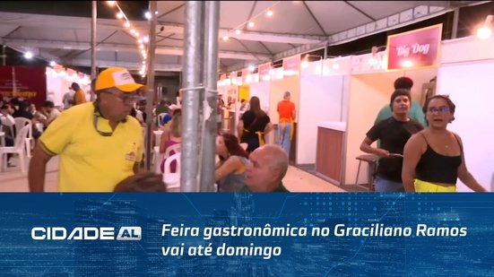 Aberto ao Público: Feira gastronômica no Graciliano Ramos vai até domingo