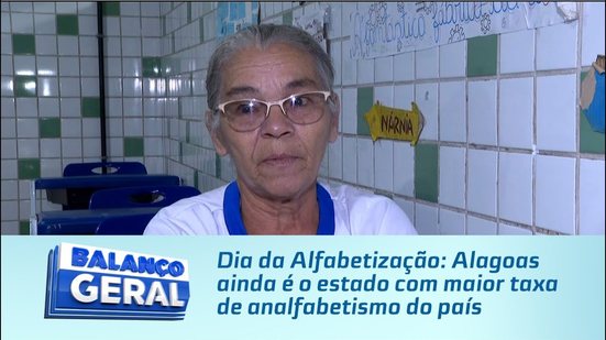 Dia da Alfabetização: Alagoas ainda é o estado com maior taxa de analfabetismo do país