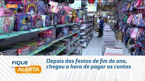 Depois das festas de fim de ano, chegou a hora de pagar as contas