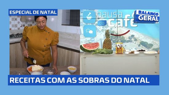 Balanço Geral AL: Receita com Sobras de Natal e Dicas para Evitar Empachamento