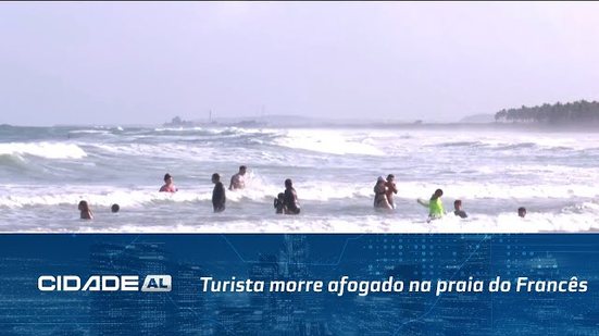 Turista morre afogado na praia do Francês; praia lidera índice de afogados