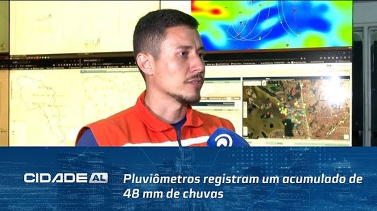 Temporais em Maceió: Pluviômetros registram um acumulado de 48 mm de chuvas em 24h