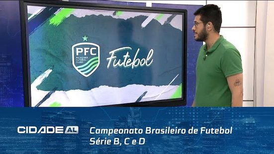 Futebol: Campeonato Brasileiro de Futebol Série B, C e D