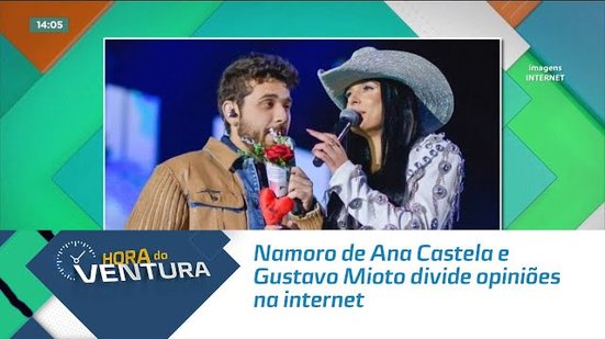 Namoro de Ana Castela e Gustavo Mioto divide opiniões na internet.