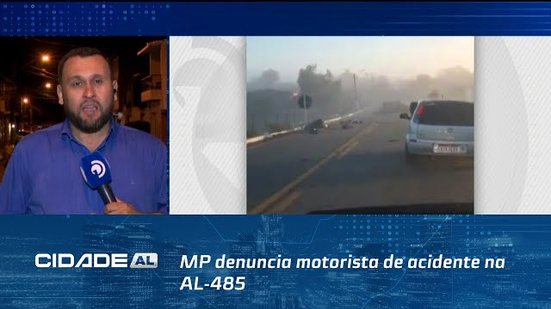 Acidente em Feira Grande: MP denuncia motorista de acidente na AL-485; duas pessoas morreram