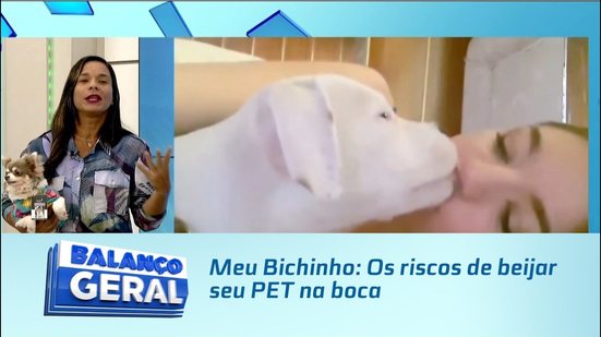 Meu Bichinho: Os riscos de beijar seu PET na boca