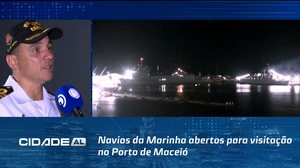 Aberto ao Público: Navios da Marinha abertos para visitação no Porto de Maceió