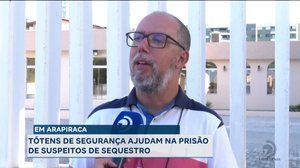 Em Arapiraca: Totens de segurança ajudam na prisão de suspeitos de sequestro