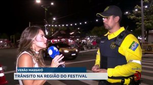 Verão Massayó: Trânsito na região do festival