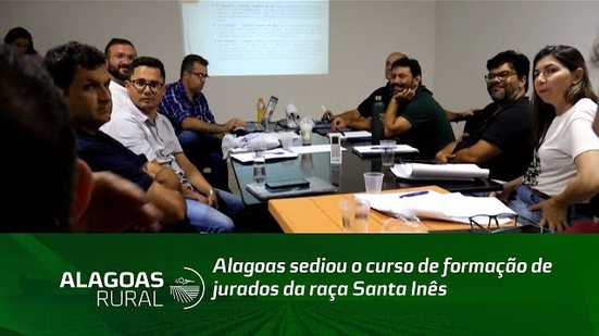 Alagoas sediou o curso de formação de jurados da raça Santa Inês