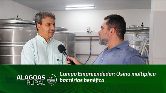 Campo Empreendedor: Usina multiplica bactérias benéfica